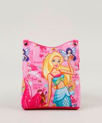 Bolsa-Infantil-Estampada-Barbie---Elasticos-de-Cabelo-Rosa-9126650-Rosa_2