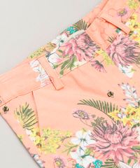 Short-Infantil-Estampado-Floral-com-Bolsos-Coral-9115645-Coral_3