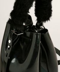 Bolsa-Feminina-Wish-Bag-Zaxy-com-Pelo--Preta-9155141-Preto_6