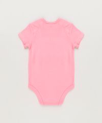 Body-Infantil--Girl-Power--Manga-Curta-com-Decote-Redondo-em-Algodao---Sustentavel-Rosa-8930723-Rosa_2