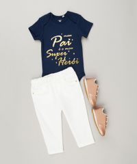 Body-Infantil--Meu-Pai-e-o-Meu-Super-Heroi--Manga-Curta-com-Decote-Redondo-em-Algodao---Sustentavel-Azul-Marinho-8930730-Azul_Marinho_3