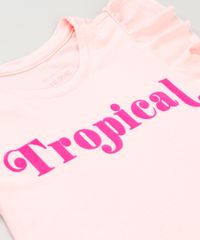 Blusa-Infantil--Tropical--com-Babado-Manga-Curta-Decote-Redondo-Rosa-Claro-9227104-Rosa_Claro_3
