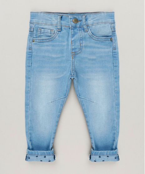 Calca-Jeans-Infantil-com-Barra-Estampada-de-Coqueiros-Azul-Claro-9235753-Azul_Claro_1