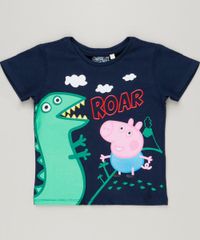 Camiseta-Infantil-George-Pig-Manga-Curta-Gola-Careca-Azul-Marinho-9233463-Azul_Marinho_1