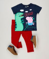 Camiseta-Infantil-George-Pig-Manga-Curta-Gola-Careca-Azul-Marinho-9233463-Azul_Marinho_3