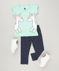 Calca-Legging-Infantil-Estampada-de-Poas-em-Algodao---Sustentavel-Azul-Marinho-9236844-Azul_Marinho_3