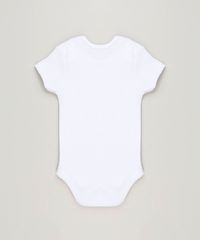 Body-Infantil--Se-a-Mamae-Nao-Deixar-Peca-Para-a-Vozinha--Manga-Curta-com-Decote-Redondo-em-Algodao---Sustentavel-Branco-8930737-Branco_2
