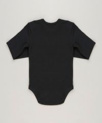 Body-Infantil--Super-Bonitao-Igual-Ao-Papai--Manga-Longa-com-Decote-Redondo-em-Algodao---Sustentavel-Preto-8929856-Preto_2