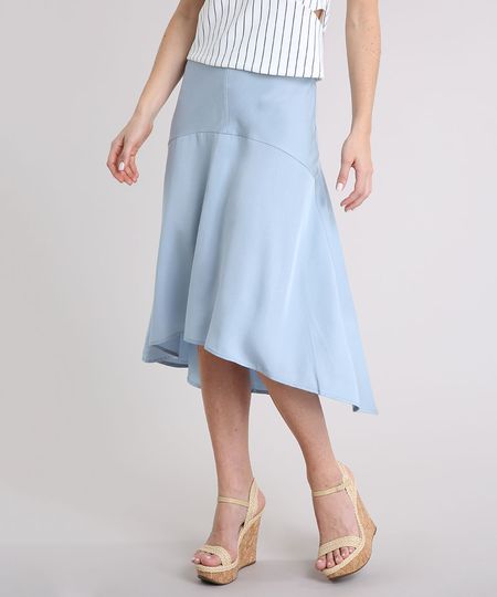 Saia-Feminina-Midi-Mullet-Evase-Azul-Claro-9087004-Azul_Claro_1