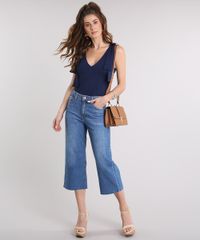 Calca-Jeans-Pantacourt-Feminina-com-Barra-Desfiada-Azul-Escuro-9217839-Azul_Escuro_3