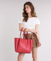 Bolsa-Feminina-Shopper-com-Piercings-Vermelha-9108100-Vermelho_2
