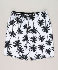 Bermuda-Surf-Infantil-com-Cordao-Estampada-de-Coqueiros-Branca-8860259-Branco_1