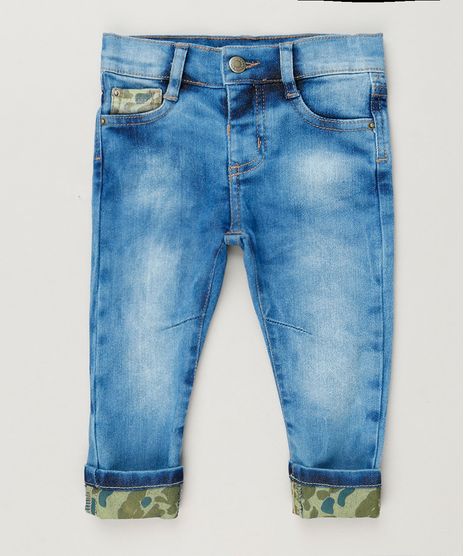 Calca-Jeans-Infantil-com-Barra-Estampada-Camuflada-Azul-Medio-9236010-Azul_Medio_1
