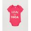 Body-Infantil--Legal-Como-a-Minha-Dinda--Manga-Curta-com-Decote-Redondo-em-Algodao---Sustentavel-Rosa-Escuro-8930716-Rosa_Escuro_1