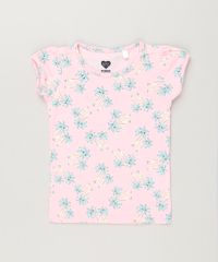 Blusa-Infantil-Estampada-de-Coqueiros-Manga-Curta-Decote-Redondo-em-Algodao---Sustentavel-Rosa-9220803-Rosa_1