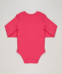 Body-Infantil--Legal-Como-a-Minha-Dinda--Manga-Longa-com-Decote-Redondo-em-Algodao---Sustentavel-Rosa-Escuro-8930744-Rosa_Escuro_2