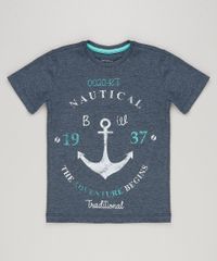 Camiseta-Infantil-Estampa-de-Ancora-Manga-Curta-Gola-Careca-Azul-Marinho-9235254-Azul_Marinho_1
