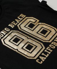 Blusa-Infantil--86--Manga-Curta-Decote-Redondo-em-Algodao---Sustentavel-Preta-9220297-Preto_3