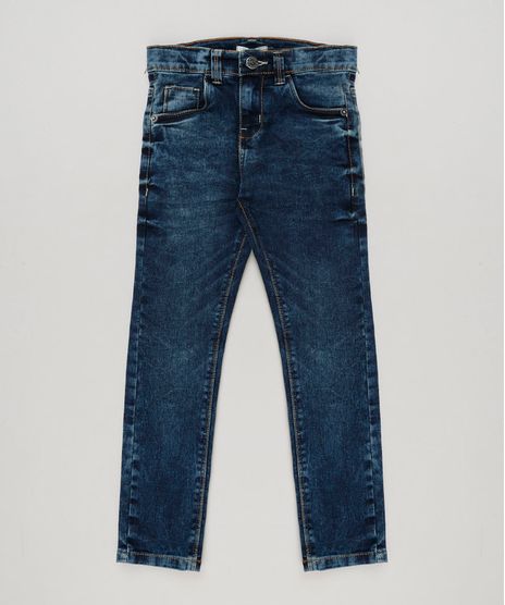 Calca-Jeans-Infantil-Skinny-Marmorizada-Azul-Escuro-9226470-Azul_Escuro_1