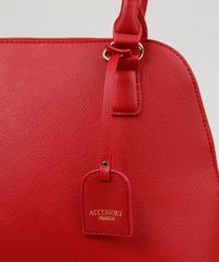 Bolsa-Feminina-Shoulder-Texturizada-Vermelha-8202744-Vermelho_4