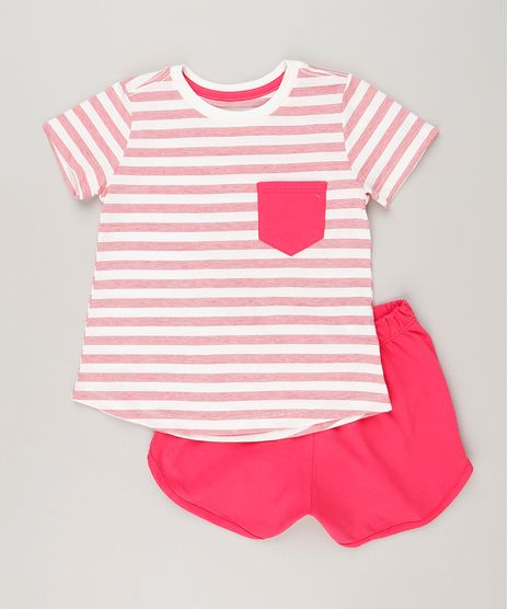 Pijama-Infantil-Tai-Pai-Tal-Filha-Listrado-com-Bolso-Manga-Curta-Off-White-9226893-Off_White_1
