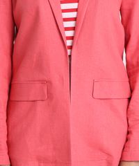 Blazer-Feminino-em-Linho-Boyfriend-Manga-Longa-Coral-9181375-Coral_4