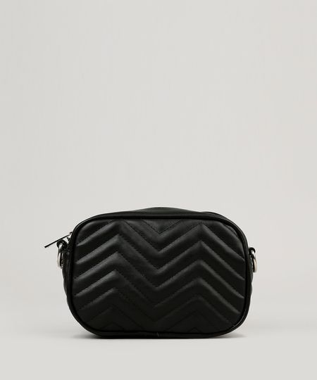 Bolsa-Feminina-Transversal-com-Corrente-Preta-9197255-Preto_1
