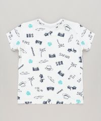 Camiseta-Infantil-Estampada-com-Bolso-Manga-Curta-Gola-Careca-em-Algodao---Sustentavel-Off-White-8682544-Off_White_2