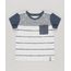 Camiseta-Infantil-com-Estampa-Listrada-e-Bolso-Manga-Curta-Gola-Careca-Cinza-Mescla-Claro-8812802-Cinza_Mescla_Claro_1