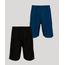 Kit Bermudas Esportivas Masculinas Vivo Lateral
