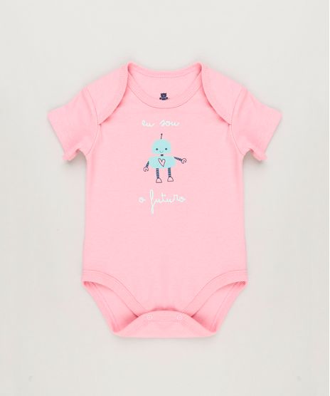 Body-Infantil--Eu-Sou-o-Futuro--Manga-Curta-Decote-Redondo-Rosa-9229358-Rosa_1