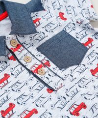 Body-Polo-Infantil-Estampado-de-Carros-com-Bolso-Manga-Curta-em-Algodao---Sustentavel-Cinza-Mescla-9118898-Cinza_Mescla_4