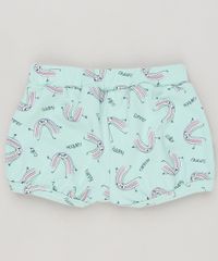 Short-Infantil-Balone-Estampado-de-Arco-Iris-em-Algodao---Sustentavel-Verde-Claro-9230726-Verde_Claro_2