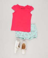 Short-Infantil-Balone-Estampado-de-Arco-Iris-em-Algodao---Sustentavel-Verde-Claro-9230726-Verde_Claro_3