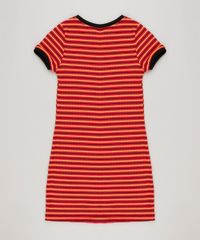 Vestido-Infantil-Listrado-Canelado-Curto-Manga-Curta-Decote-Redondo-Vermelho-9228815-Vermelho_2