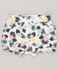 Short-Infantil-Balone-Estampado-Floral-em-Algodao---Sustentavel-Off-White-9230725-Off_White_1