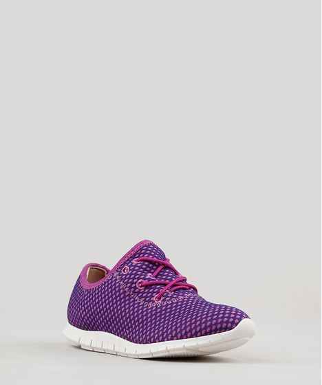 tenis infantil roxo