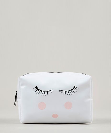 Necessaire-Feminina-com-Estampa-Branca-9238330-Branco_1