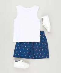 Bermuda-Infantil--Estampada-de-Abacaxi-com-Cordao-Azul-Marinho-9236698-Azul_Marinho_3