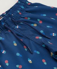 Bermuda-Infantil--Estampada-de-Abacaxi-com-Cordao-Azul-Marinho-9236698-Azul_Marinho_4
