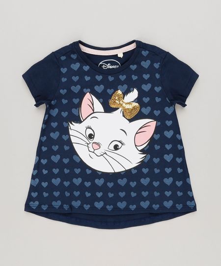 Blusa-Infantil-Marie-com-Paete-Manga-Curta-Decote-Redondo-em-Algodao---Sustentavel-Azul-Marinho-9222887-Azul_Marinho_1