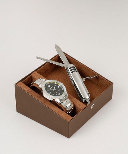 Kit-de-Relogio-Analogico-Mondaine-Masculino---Canivete---99350G0MVNE4K-Prateado-9252064-Prateado_1 Kit-de-Relogio-Analogico-Mondaine-Masculino---Canivete---99350G0MVNE4K-Prateado-9252064-Prateado_1