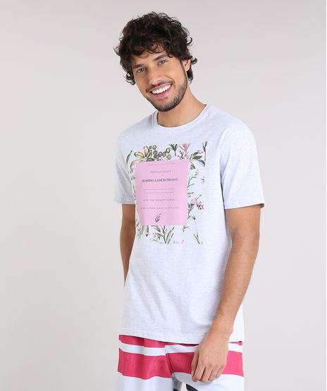 Camiseta-Masculina--Morocco-Desert--Manga-Curta-Gola-Careca-Cinza-Mescla-Claro-9210342-Cinza_Mescla_Claro_1
