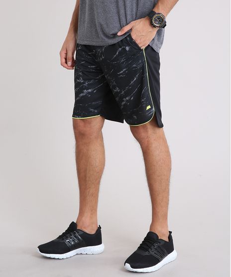 Bermuda-Masculina-Esportiva-de-Treino-Ace-Marmorizada-Preta-9208089-Preto_1
