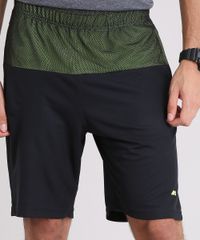 Bermuda-Masculina-Esportiva-de-Treino-Ace-com-Recorte-em-Tela-Preta-9258380-Preto_4