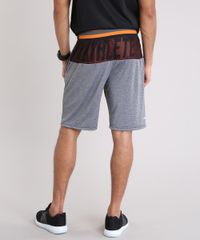 Bermuda-Masculina-Esportiva-de-Treino-Ace-com-Recorte-em-Tela-Cinza-Mescla-9258380-Cinza_Mescla_2