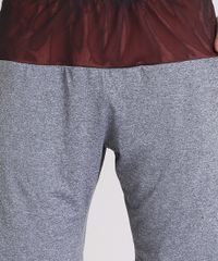 Bermuda-Masculina-Esportiva-de-Treino-Ace-com-Recorte-em-Tela-Cinza-Mescla-9258380-Cinza_Mescla_4