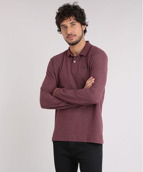 Polo-Masculina-em-Piquet-Manga-Longa-Vinho-9209744-Vinho_1