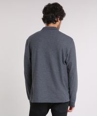 Polo-Masculina-em-Piquet-Manga-Longa-Cinza-Mescla-Escuro-9209744-Cinza_Mescla_Escuro_2