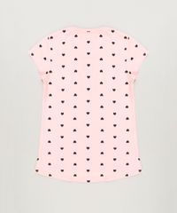 Blusa-Infantil--I-Love-Unicorns--Estampada-de-Coracoes-Manga-Curta-Decote-Redondo-Rosa-9220298-Rosa_2